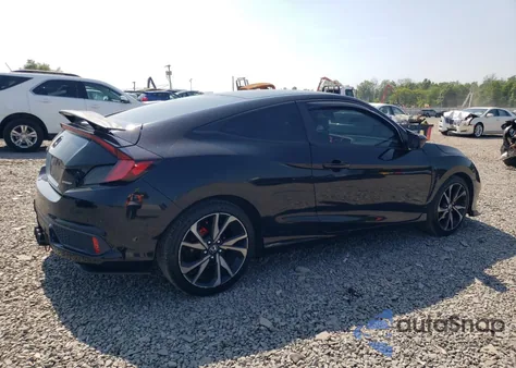 2019 Honda Civic Sport from USA, damaged, VIN 2HGFC4B82KH310372